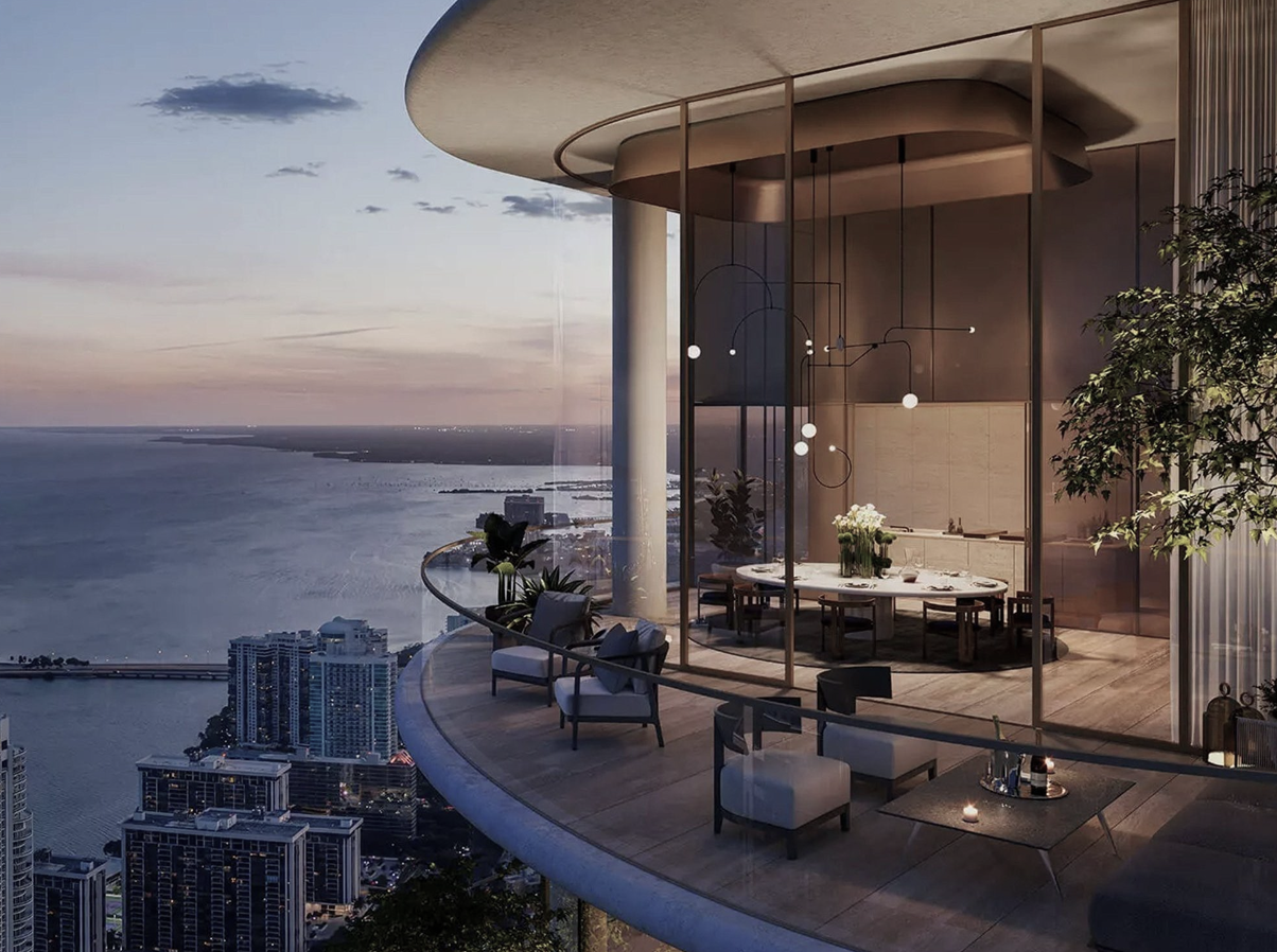 Жилой комплекс по адресу Брикелл, 1428, архитекторы: ACPV Architects