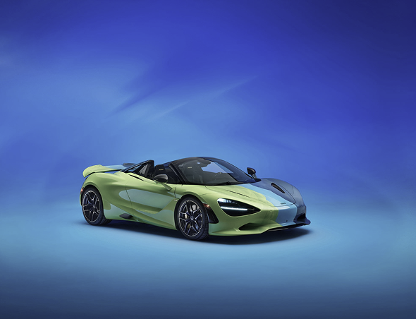 Проект McLaren 750S «Хромология» от MSO: цветовые слои в движении от Ната Боуэна